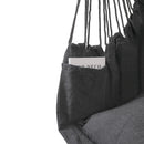 Breeins Garden Hanging Canvas Hammock Swing Chair