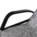 Outsunny Rocking Chair - Light Grey