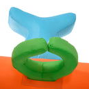 Outsunny Bouncy Castle with Paddling Pool and Sprinkler - Narwhals