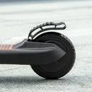 HOMCOM Folding Electric Scooter with Rear Wheel Brake, Red