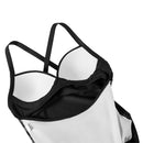 Womens Cut-Out Swimsuit with Cross Straps