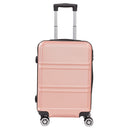 Livingandhome 3PCS Lockable Travel Suitcase Set