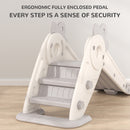 Livingandhome Lovely Folding Plastic Carrot Slide for Toddler