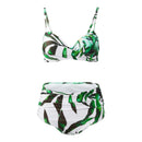 High-waisted Two-Piece Swimsuit Set