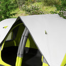 Outsunny 2 Room Camping Tent with Waterproof Rainfly & Screen Panels