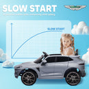 AIYAPLAY Aston Martin DBX Licensed 12V Kids Electric Car w/ Remote