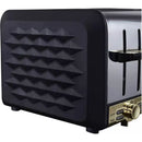 Swan Gatsby 4 Slice Metal Toaster  - Black