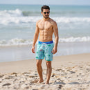 Summer Drawstring Beach Shorts