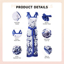 Tummy Control Swimsuit with Cover Up Skirt