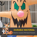 HOMCOM Halloween Inflatable Haunted Tree with Ghosts & Owl 8' 240cmLED Light