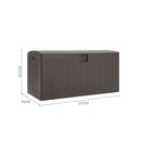 Breeins 105-Gallon Outdoor Deck Box