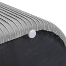 Livingandhome Modern Pleated Storage Stools