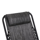 Outsunny Rocking Chair Folding - Grey