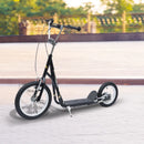 HOMCOM Stunt Scooter with 16" Wheels - Black