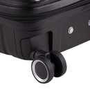Livingandhome 4PCS Lockable Travel Suitcase Set