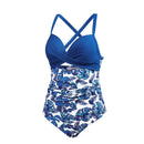 Womens Cut-Out Swimsuit with Cross Straps