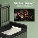 Outsunny 33L Camping Fridge Freezer Dual Zone Car Fridge