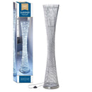 Lewis's Sparkling Spiral Floor Lamp 143cm - Bright White