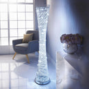 Lewis's Sparkling Spiral Floor Lamp 143cm - Bright White