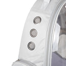 Livingandhome Transparent Capsule Pet Travel Backpack