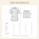 Short Sleeve Loungewear Set Navy Blue
