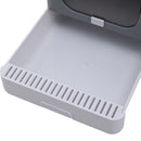 KidKid Full Enclosed Cat Litter Box In Grey