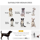 PawHut 2 in 1 Dog Bike Trailer, Foldable Dog Stroller for Medium Dogs