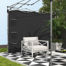 Outsunny Side Panel for 3x3 m Pop Up Gazebos, 1 Pack Sidewall Only