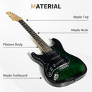 SPORTNOW Six-String Electric Guitar w/ 15W Amp, Digital Turner, Picks, Bag