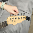 SPORTNOW Six-String Electric Guitar w/ 15W Amp, Digital Turner, Picks, Bag