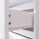 HOMCOM Bedroom Chest of Drawers, 4 Drawers Dresser, Drawer Unit