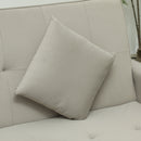 HOMCOM Reversible L-Shaped Sectional Sofa Bed with Cushions