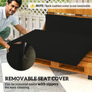 Outsunny 2 Seat Pallet Cushions 20cm Thick Outdoor Seat Pads