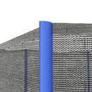 SPORTNOW 8ft Trampoline Net Replacement Safety Net with Zipped Door