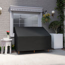 Outsunny 2 Seater Rain Cover Garden Sofa Chair Protector 140x84x56/94 cm