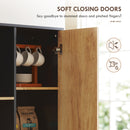 HOMCOM Storage Cabinet, Kitchen Pantry Cupboard With Drawers, Shelves