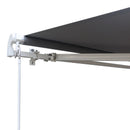 Outsunny Wall Mounted Sun Shade 2.95 x 2.5m - Grey