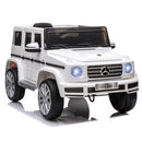 HOMCOM Kids Electric Ride on Mercedes Benz G500 12v - White