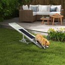 PawHut Wooden Pet Seesaw for Big Dogs with Anti-Slip Surface