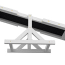PawHut Wooden Pet Seesaw for Big Dogs with Anti-Slip Surface