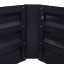 Livingandhome Galvanized Steel Raised Garden Bed Planter Box