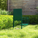 Outsunny Single Door Humane Rat Trap for Small Animals, Dark Green