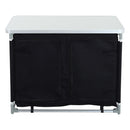 Livingandhome Camping Kitchen Table Portable Cabinet Kitchen Storage