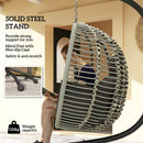 Outsunny Hanging Swing Chair w/ Thick Cushion, Hanging Chair