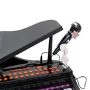 HOMCOM Mini Electronic Piano W/Stool-Black