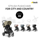 Hauck Rapid 4D Pushchair - Dusty Rose