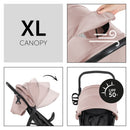 Hauck Rapid 4D Pushchair - Dusty Rose