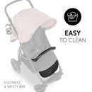 Hauck Rapid 4D Pushchair - Dusty Rose
