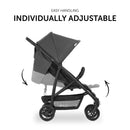 Hauck Rapid 4 Trioset Pushchair - Grey