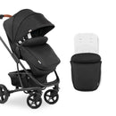 Hauck Pacific 4 Shop N Drive Pushchair Set - Caviar